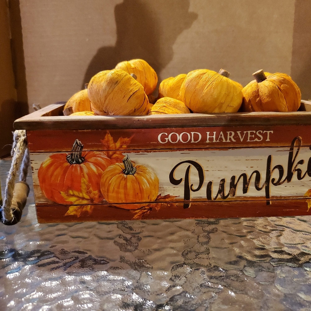 Good harvest pumpkins bin (pumpkins not included)
